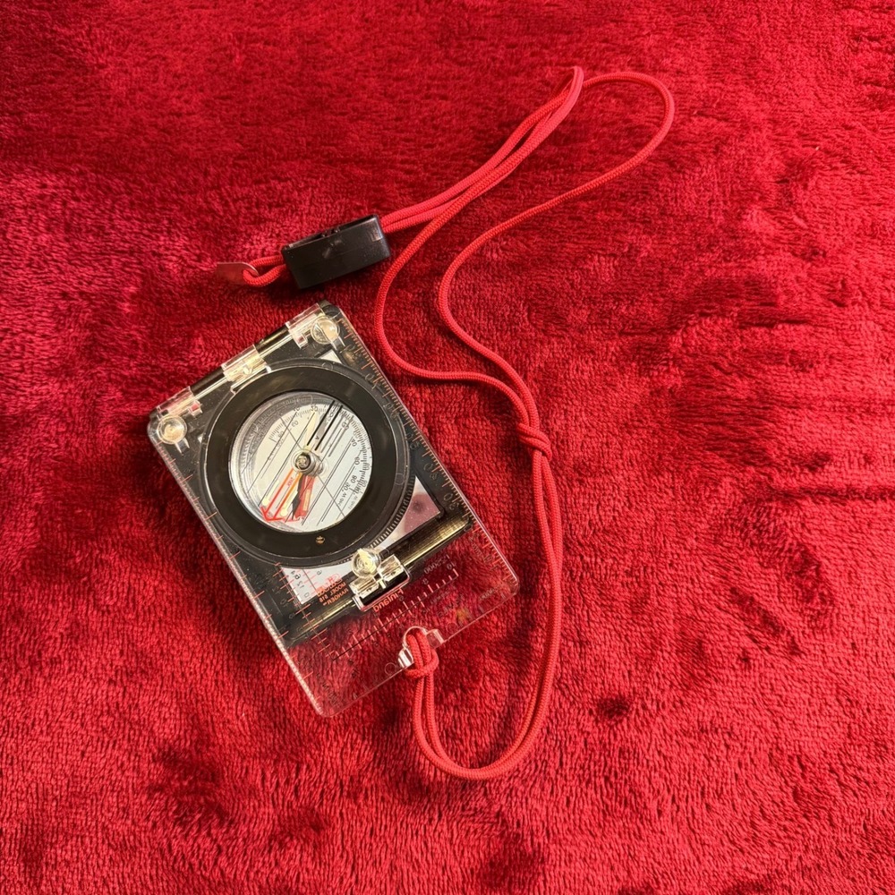 Silva Model 515 Ranger Compass Finland Mirror Sighting Hiking Orienteering